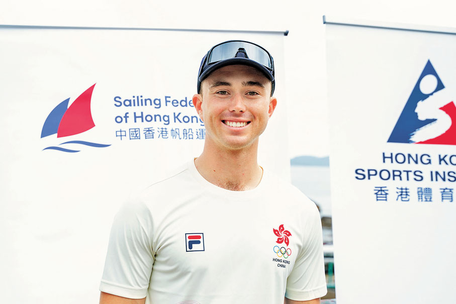 ◆貝俊龍在杭州亞運名列第4，與獎牌擦身而過。