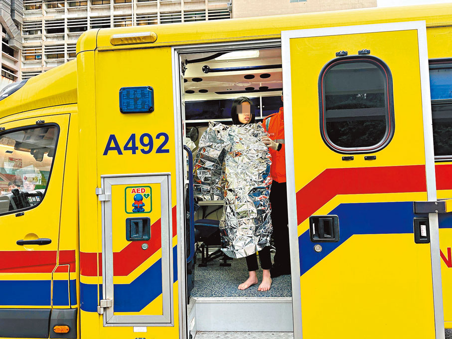 ◆12歲幼女受驚送院。