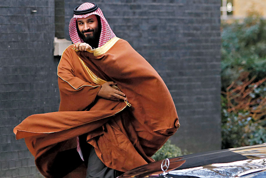 ◆沙特王儲穆罕默德認為與以色列的關係符合沙特經濟與安全利益。資料圖片