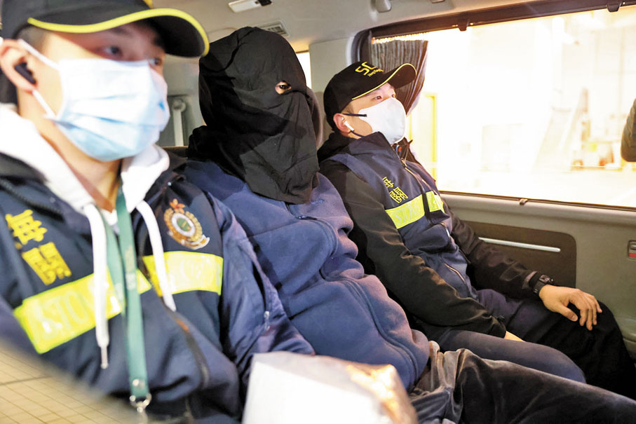 ◆涉嫌走私被捕的跨境旅遊巴男司機。香港文匯報記者劉友光 攝