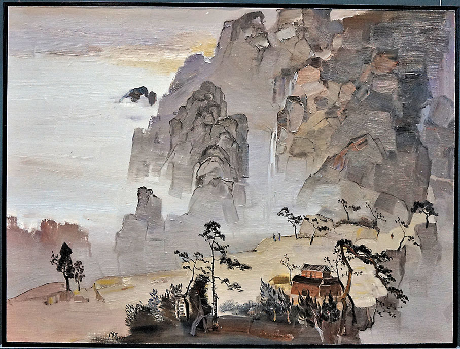 ◆《幽澗》160cm × 120cm，2017