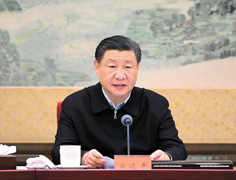 ◆ 12月21日至22日，中共中央政治局召開學習貫徹習近平新時代中國特色社會主義思想主題教育專題民主生活會，中共中央總書記習近平主持會議並發表重要講話。    新華社