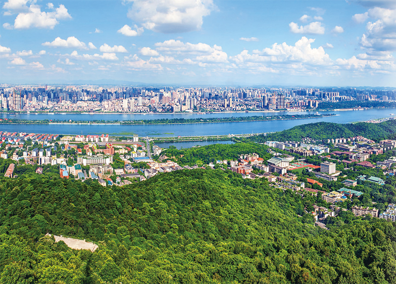 ◆ 岳麓山大學城代表着長沙本土深厚的人才底蘊。