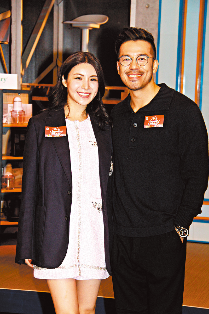 ◆沈震軒與女友陳欣妍對婚事有共識。