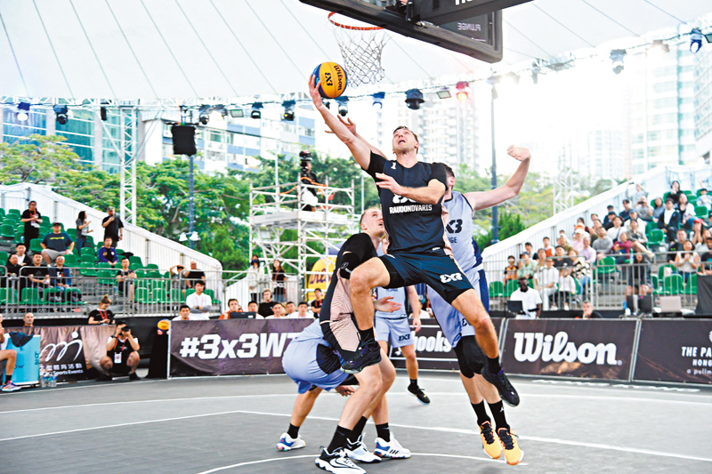 ◆香港於上月成功主辦「FIBA 3x3 世界巡迴賽 — 香港大師賽」。