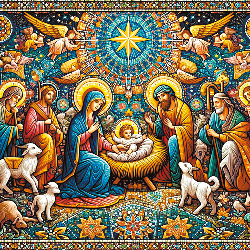 ◆《聖經》記載，耶穌出生時，聖母瑪利亞收到三份禮物。