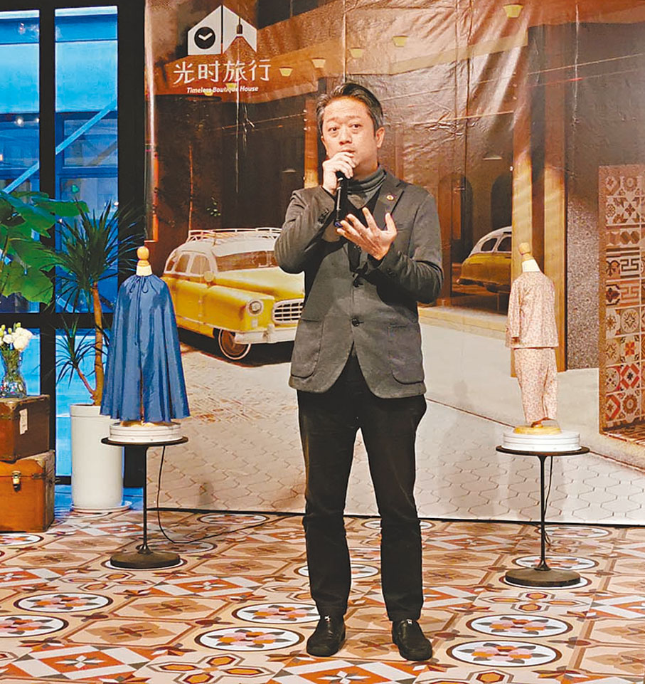◆上海市台胞投資企業協會文創工作委員會副會長、麥可將文創園區總經理、文創酒店「光時旅行」創辦人連泰瑞