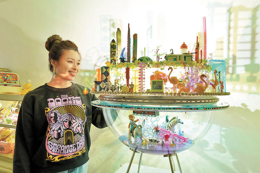 ◆阮家儀想透過作品，展現她小時候的香港。