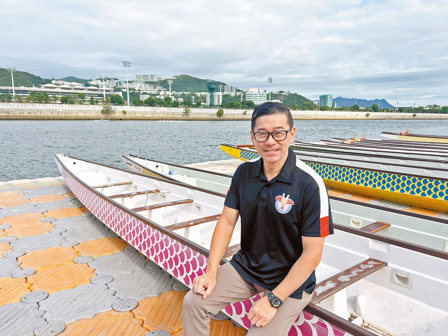 ◆鍾志樂認為，香港舉辦國際龍舟賽事具備充足的條件和豐富的經驗。香港文匯報記者廣濟 攝