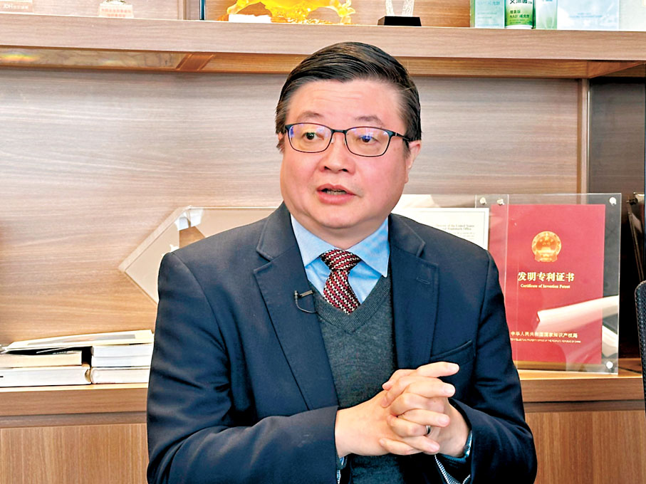 ◆香港大學醫學院臨床醫學學院愛滋病研究所所長兼微生物學系講座教授陳志偉。 大公文匯全媒體記者Sunny  攝