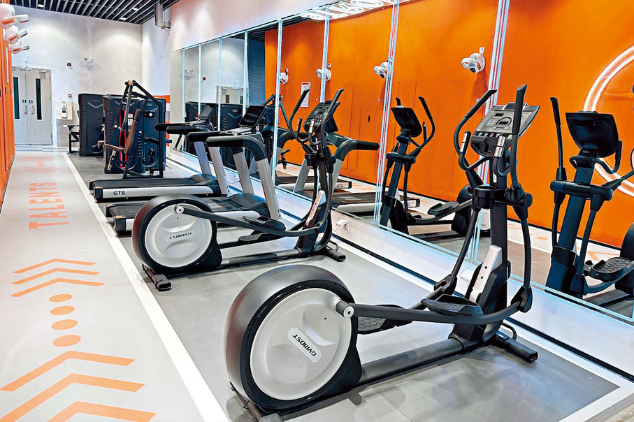 ◆港澳新青寓（二期）設有閱讀、健身、休閒等多種共享空間。香港文匯報記者李紫妍  攝