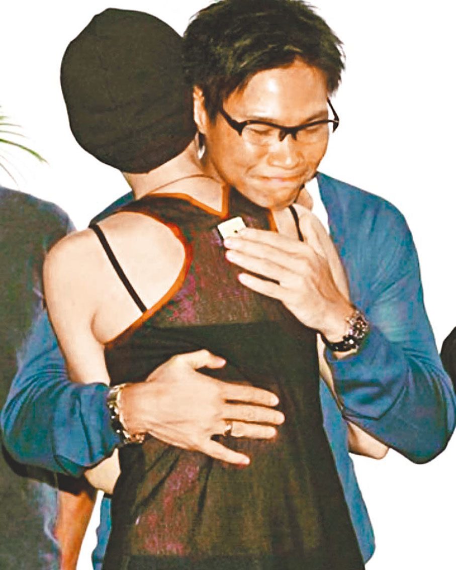 ◆蘇永康當日有份送別梅艷芳。