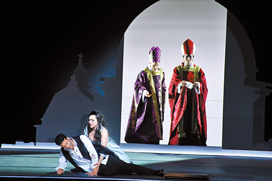 ◆《托斯卡》。香港歌劇院提供