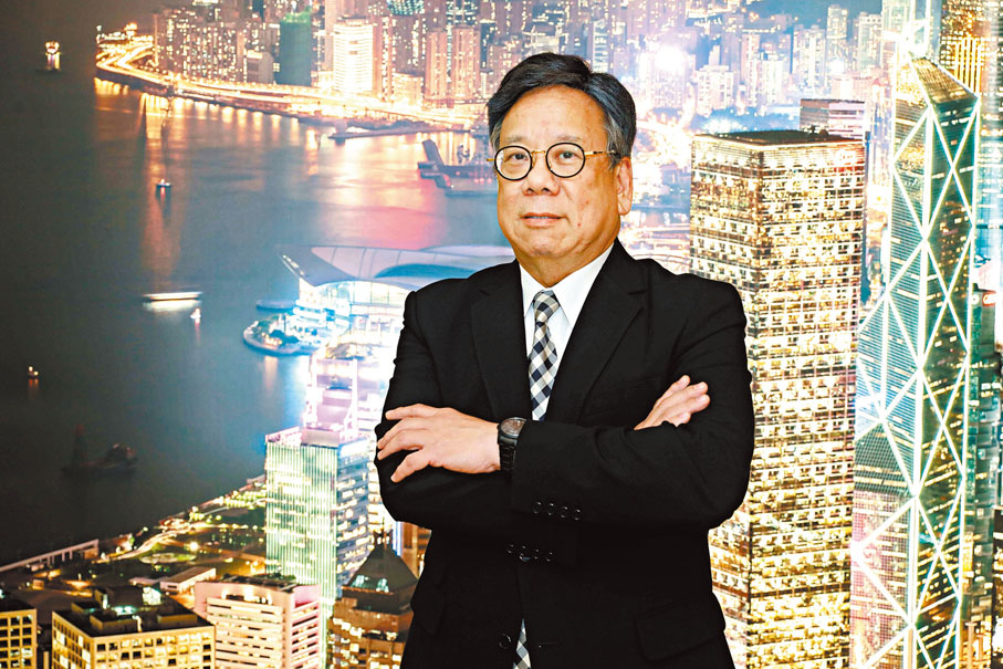 ◆丘應樺接受香港文匯報專訪，強調進一步探索新的市場機會。 香港文匯報記者黃艾力 攝