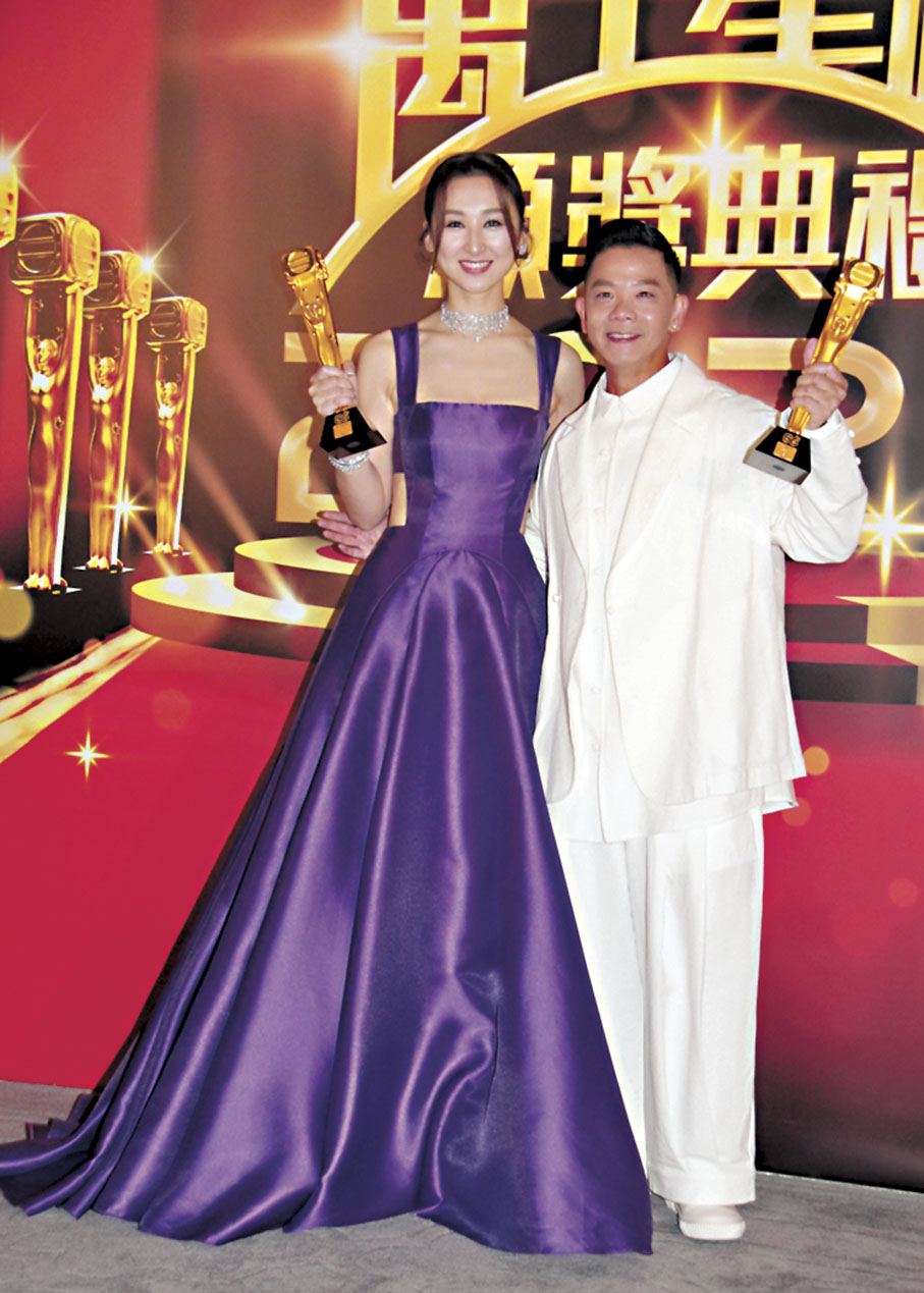 ◆高Ling與林子善同告效力TVB多年。