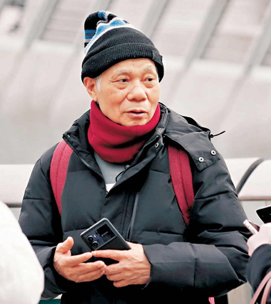 ◆市民江先生。香港文匯報記者曾興偉 攝