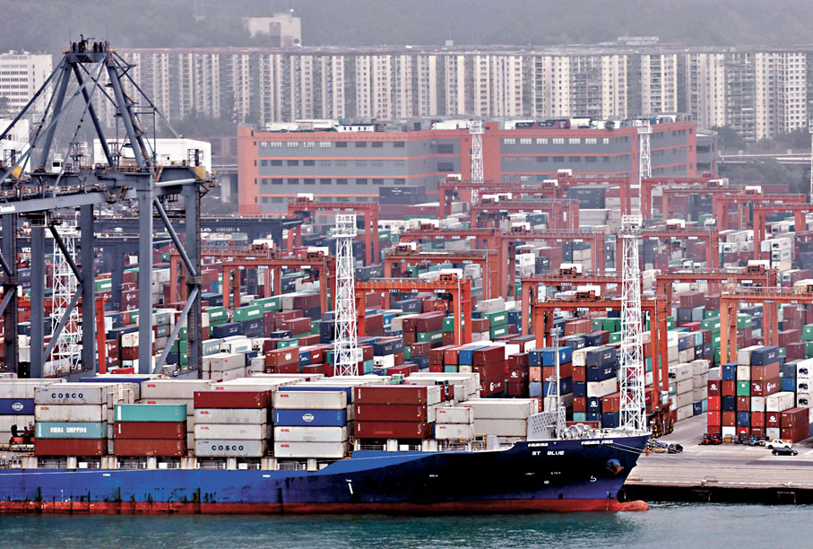 ◆業界人士認為，香港商品整體出口貨值自去年10月份以來，連續3個月錄得升幅是很正面的信號。 資料圖片