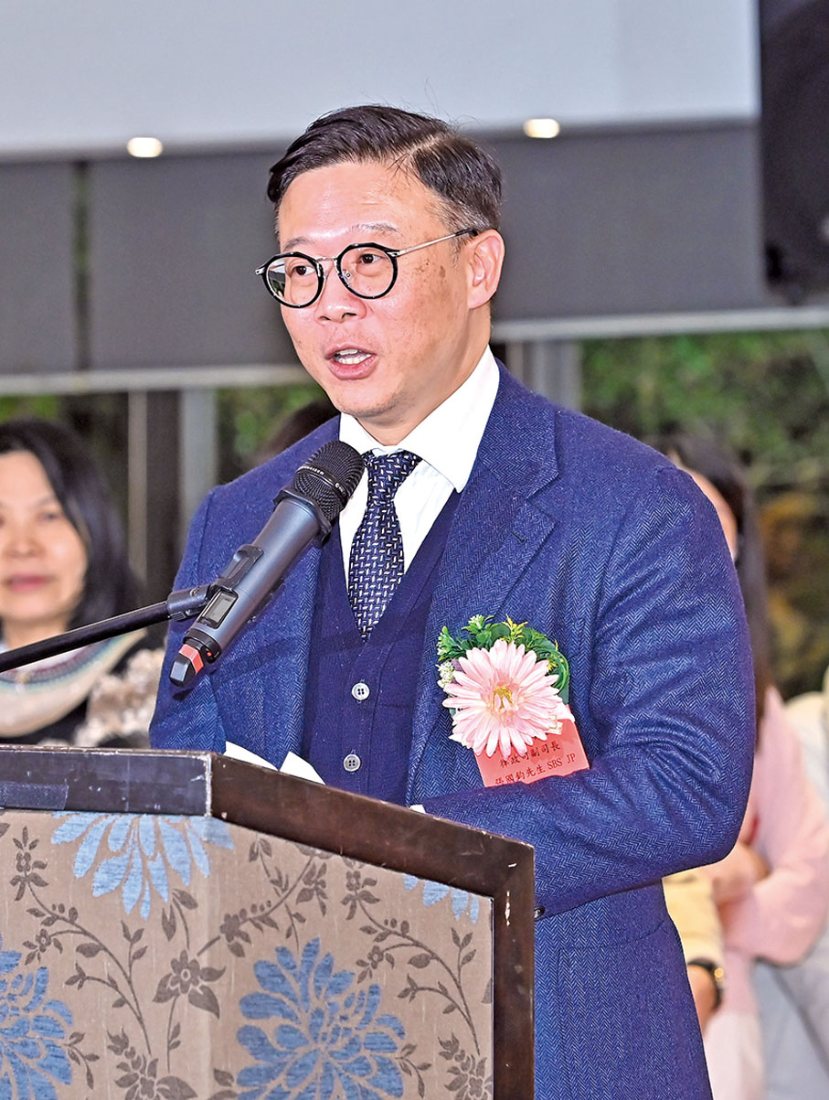 ◆ 張國鈞致辭。