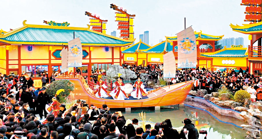 ◆「中原棋遇記」演繹出一幅幅美輪美奐的畫卷。