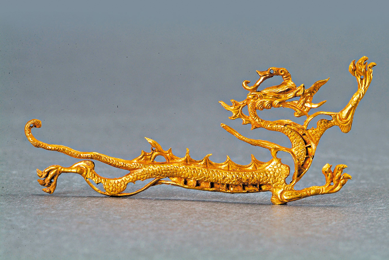 ◆西安博物院藏  唐代金龍