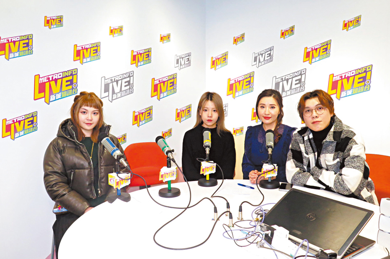 ◆幾位主持於開咪前留座給鄭啟泰。