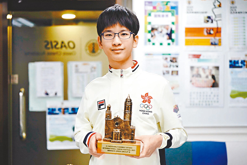 ◆高家瀚希望累積更多積分，參與更高級別比賽。