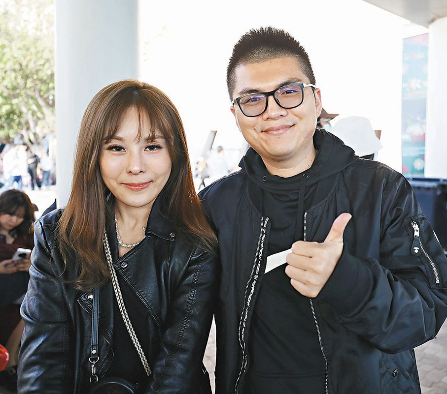 ◆徐小姐及其丈夫　香港文匯報記者黃艾力  攝