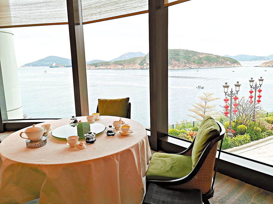 ◆擁有無敵海景的香港富麗敦海洋公園酒店「玉」中菜廳