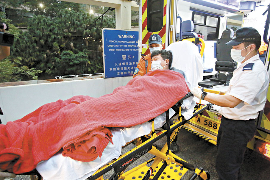 ◆獲救3傷者送院治理。
