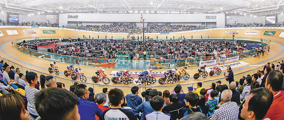 ◆2024 UCI國家盃場地單車賽將於下月中在將軍澳香港單車館舉行。