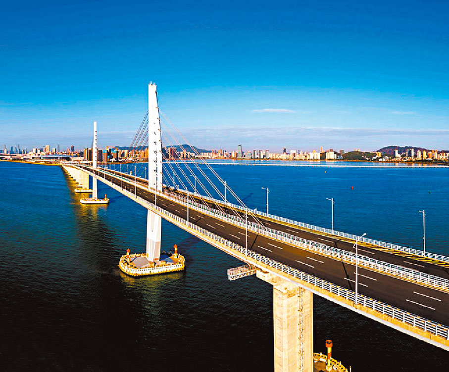 ◆港珠澳大橋成為大灣區一小時生活圈交通基礎。