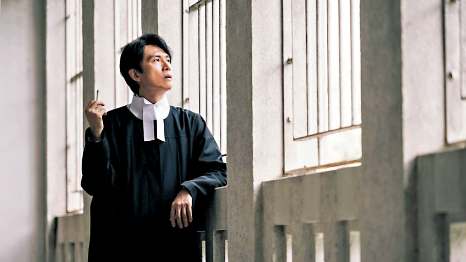 ◆《毒舌大狀》鏡頭中的法院走廊。