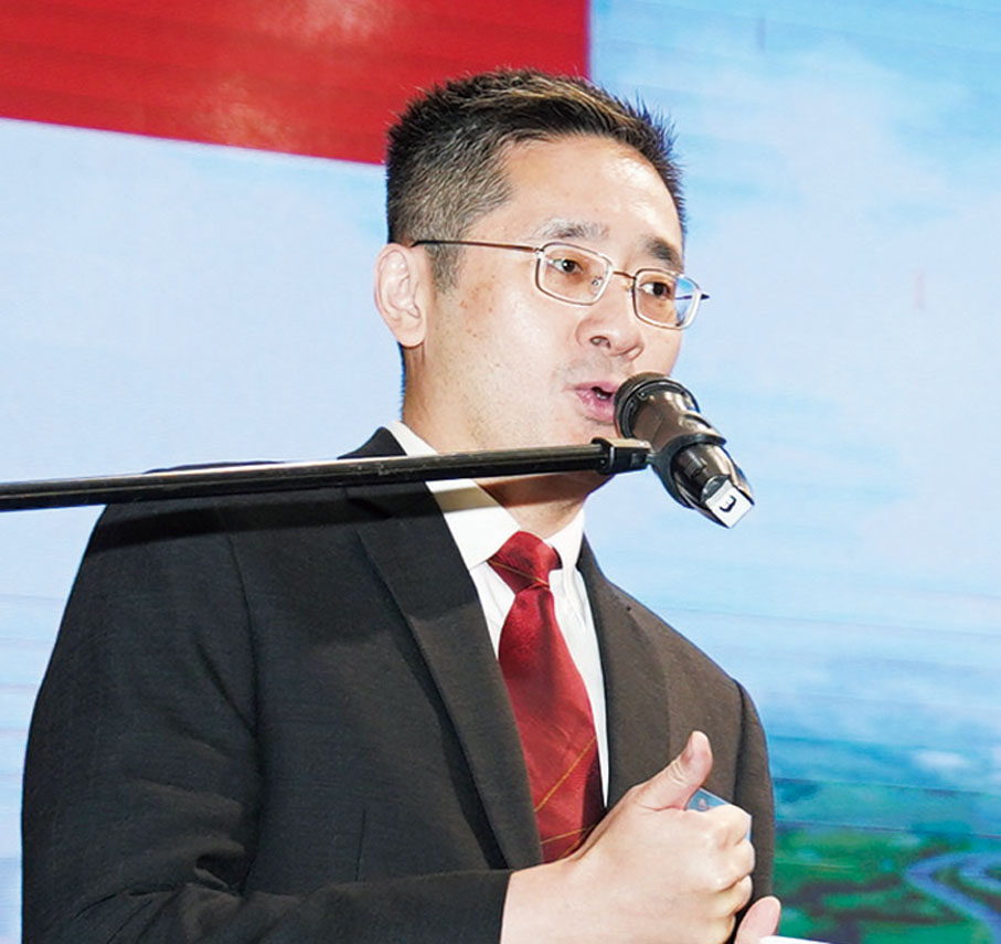 ◆ 陳百里致辭。