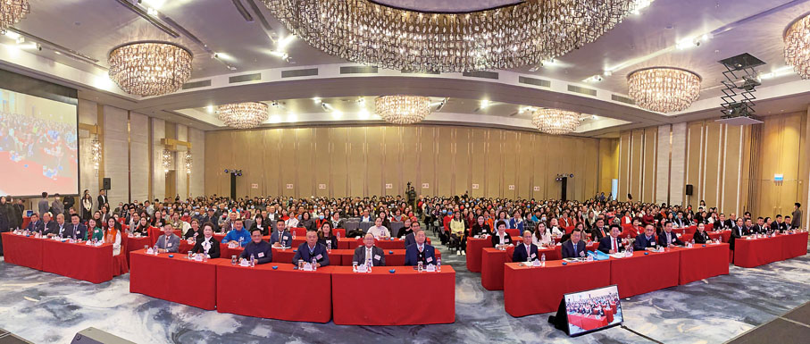 ◆香港海南社團總會學習貫徹夏寶龍講話精神，近六百人參與。