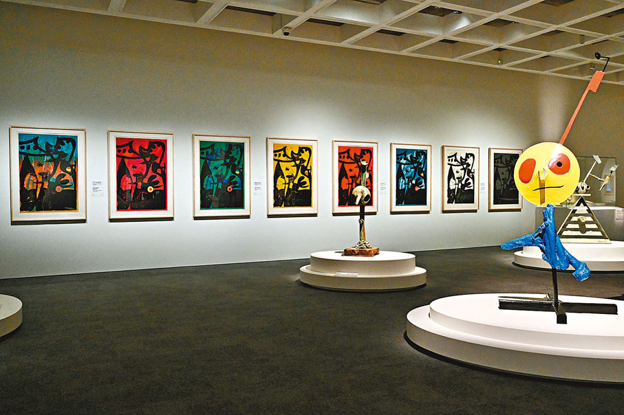 ◆到香港藝術館可看「米羅的詩想日常」展覽。