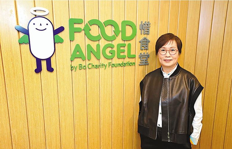 ◆李凌君指,惜食堂至今已擴展至160人,每日供應逾2萬個飯餐,讓更多人有飽飯食。香港文匯報記者黃艾力 攝