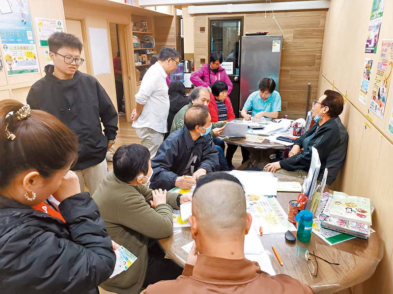 ◆建造業總工會協助工友處理欠薪追討。Fb圖片