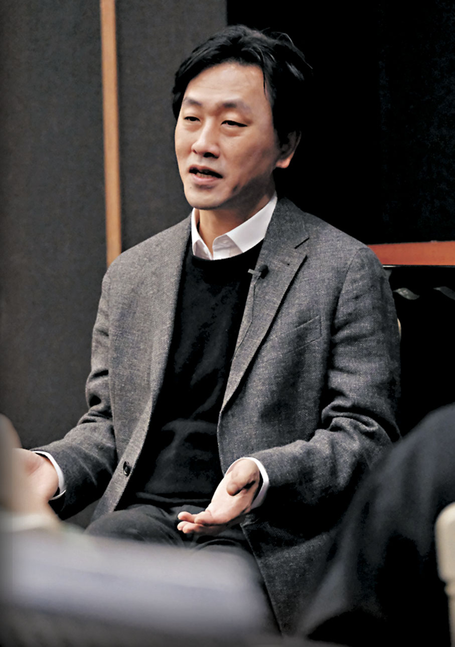 ◆韓國鋼琴家孫旻秀接受記者訪問。  攝影：Jiseok Jo