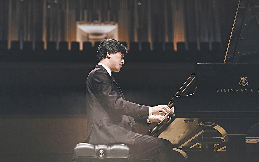 ◆孫旻秀在樂天音樂廳舉行鋼琴演奏會。 攝影：Shin-joong Kim / MOC