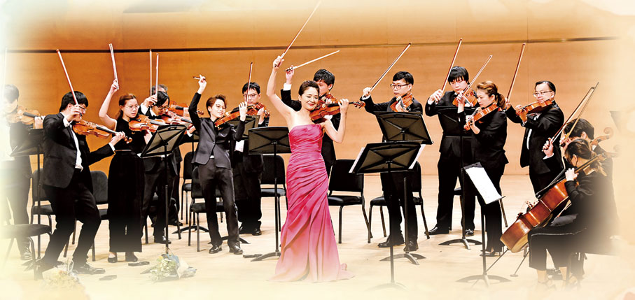◆康文署支持著名小提琴家姚珏率領香港弦樂團於2023年6月到深圳巡演。