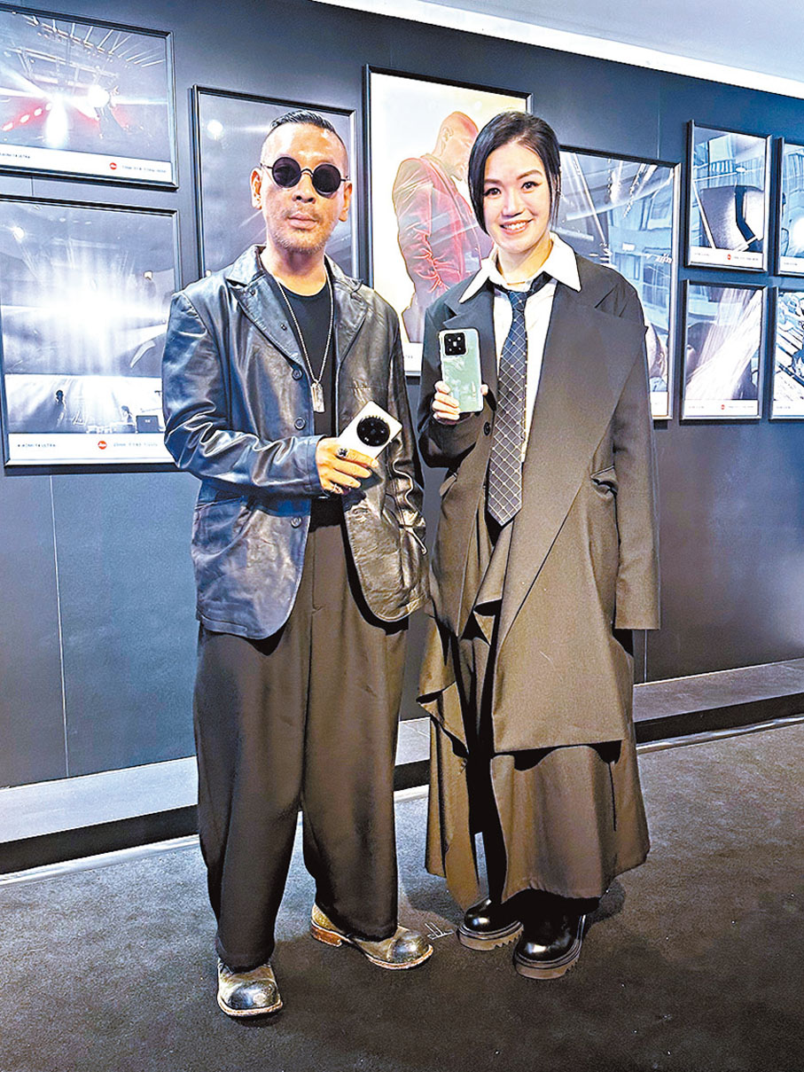 ◆麥浚龍和攝影師郭穎橋舉行攝影展。