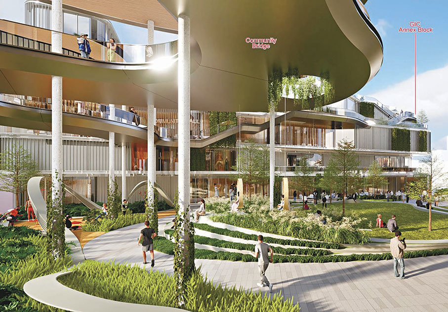 ◆項目強調設置公共空間和園景綠化供大眾使用。