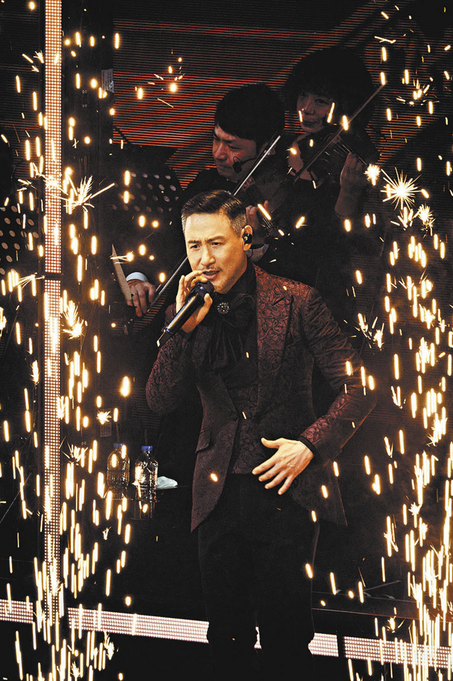 ◆張學友前日公布因身體不適取消3場演唱會。  資料圖片