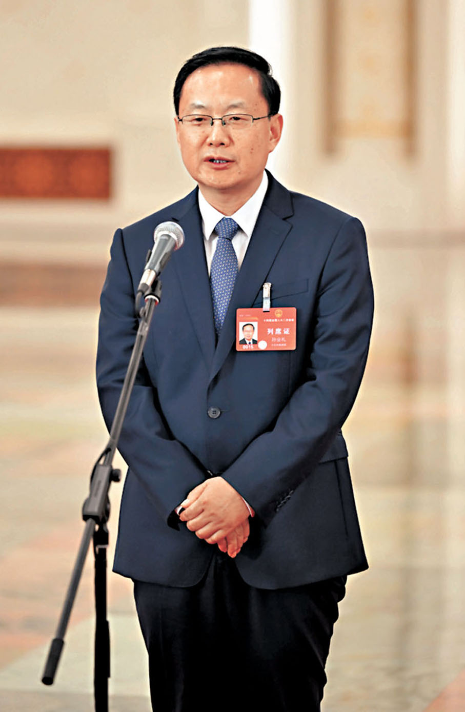 ◆孫業禮　新華社