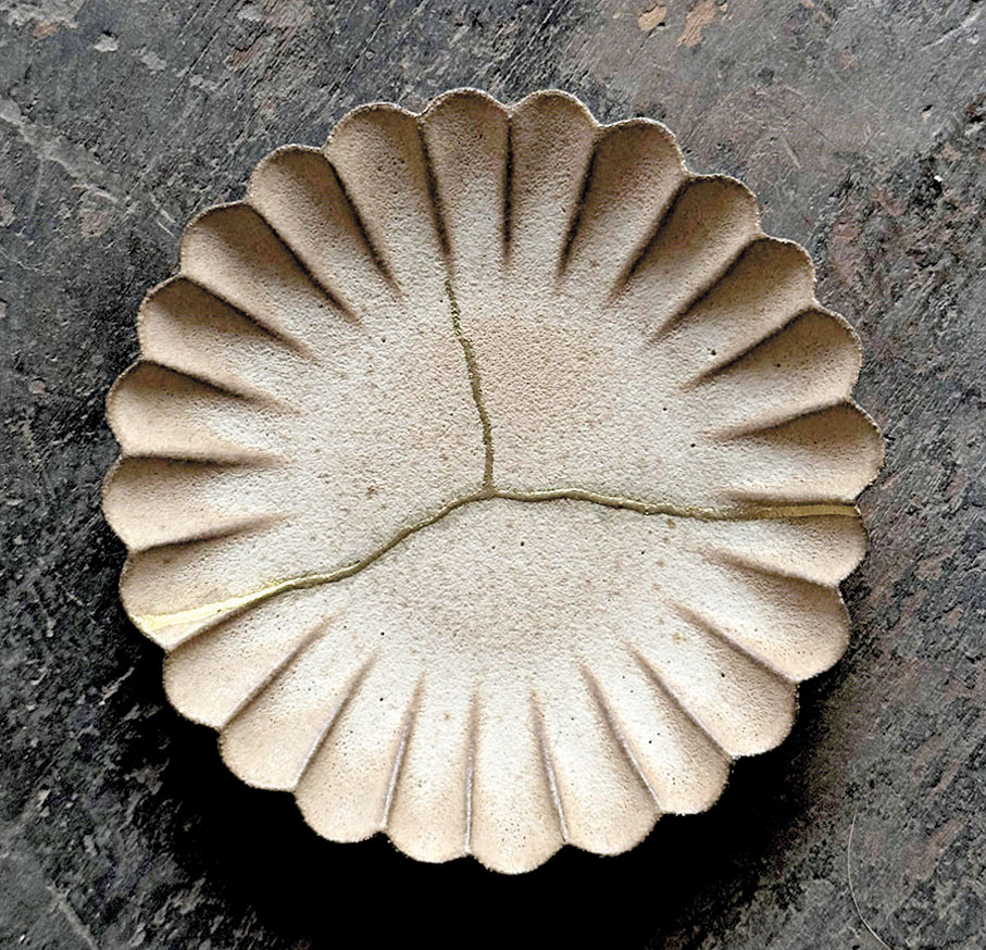 ◆許俊傑 小型花皿