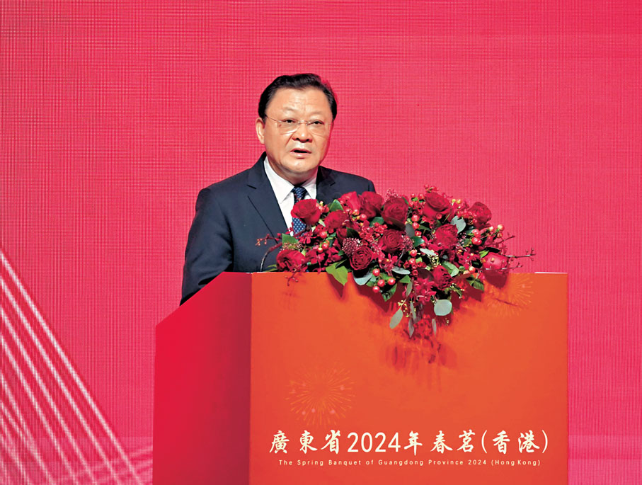 ◆王偉中致辭。