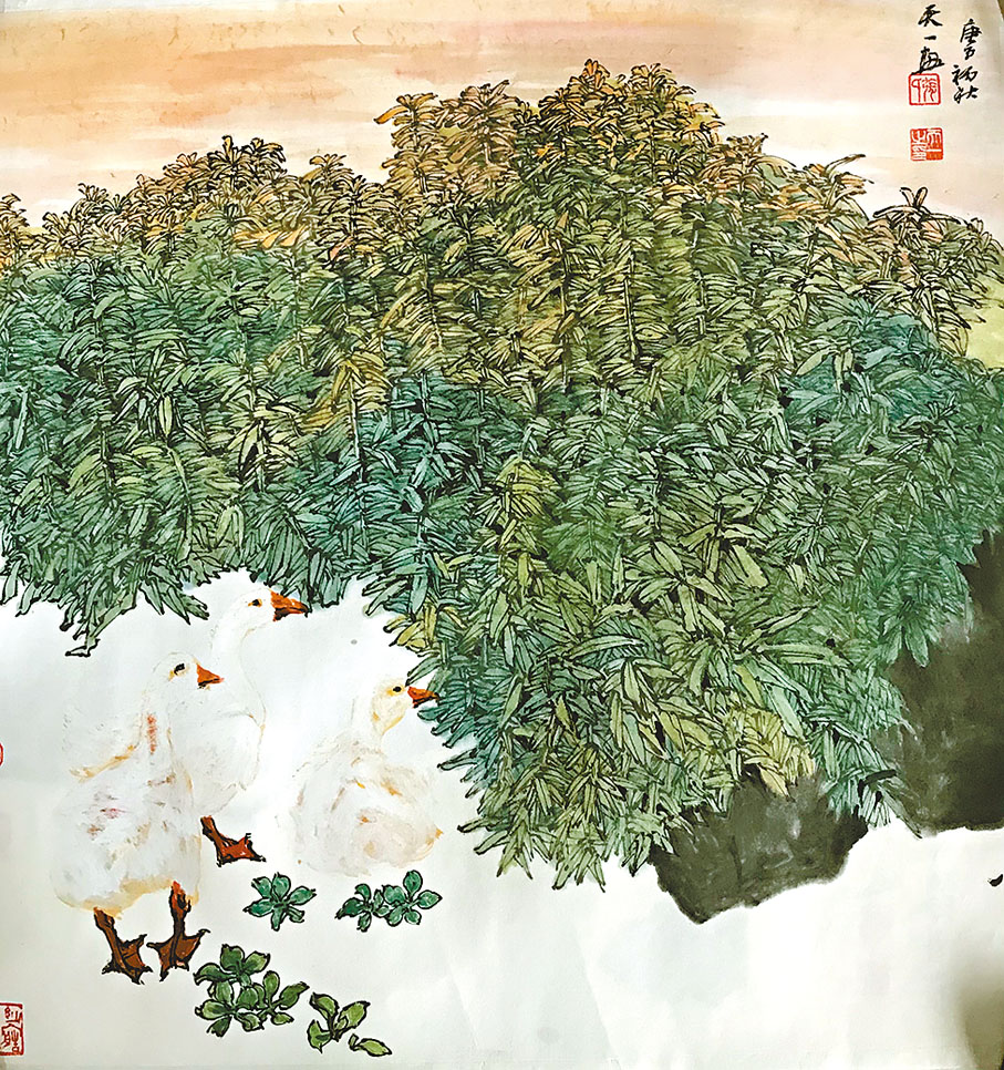 ◆《家園》60cm×60cm