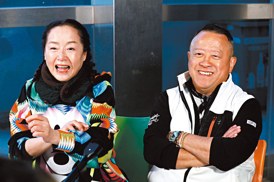 ◆恬妞大讚志偉很快就能帶動整個劇組。