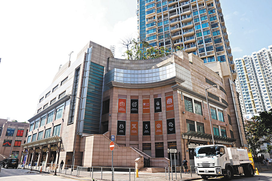 ◆事發於九龍城沙浦道「御·豪門」一個高層單位。 香港文匯報記者劉友光  攝