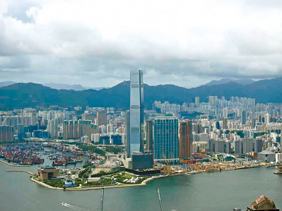 ◆瑞銀認為新寫字樓位置優越，連接港鐵、高鐵及機場快線，鄰近M+和故宮博物館等。 資料圖片